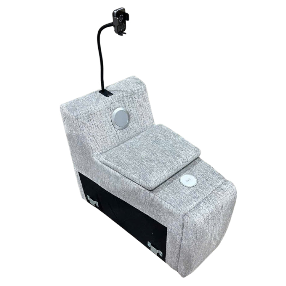 ACME Fullar Wireless Charger Console – side view – Lusso Furniture Miami