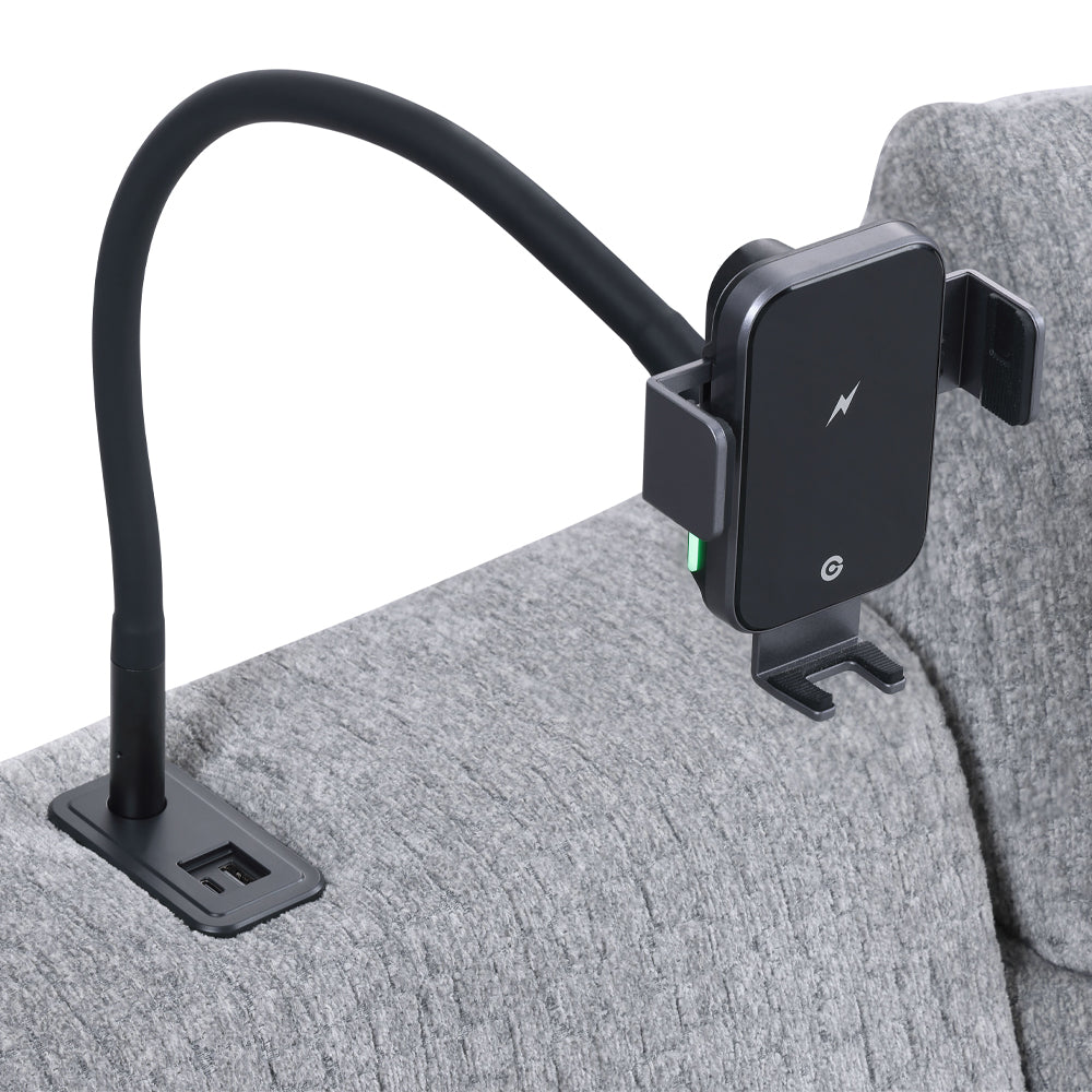 ACME Fullar Wireless Charger Console – back view – Lusso Furniture Miami