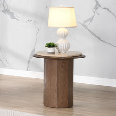 ACME Kasha End Table – front view – Lusso Furniture Miami