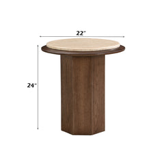 ACME Kasha End Table – detail – Lusso Furniture Miami