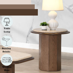 ACME Kasha End Table – room setting – Lusso Furniture Miami