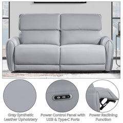 ACME Jeromie Power Motion Sofa – view 11 – Lusso Furniture Miami