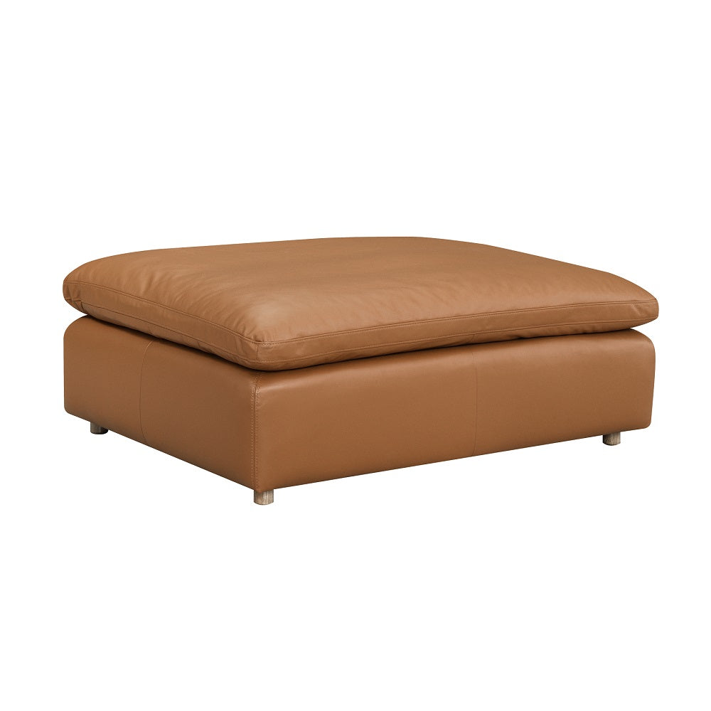 ACME Brighton Ottoman – angle view – Lusso Furniture Miami