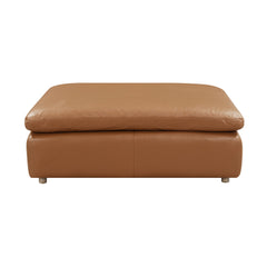 ACME Brighton Ottoman – side view – Lusso Furniture Miami