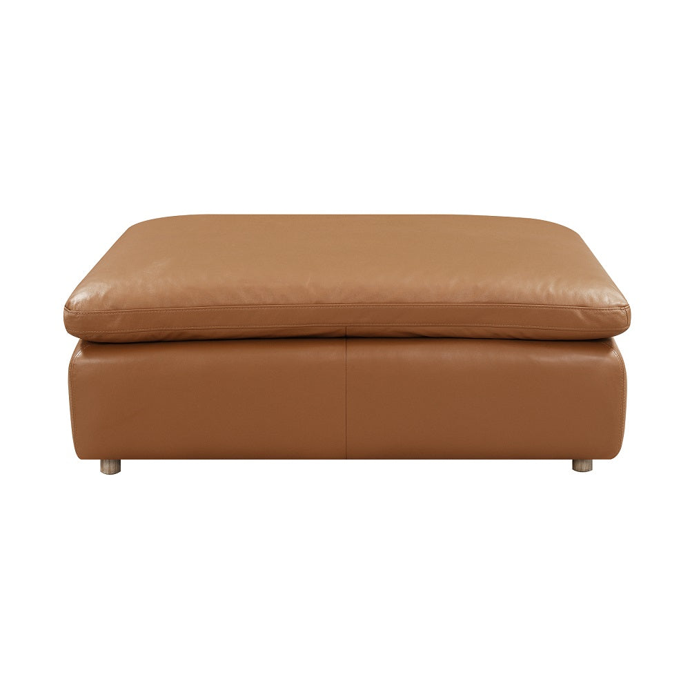 ACME Brighton Ottoman – side view – Lusso Furniture Miami