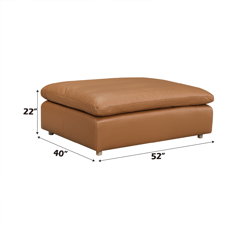 ACME Brighton Ottoman – room setting – Lusso Furniture Miami
