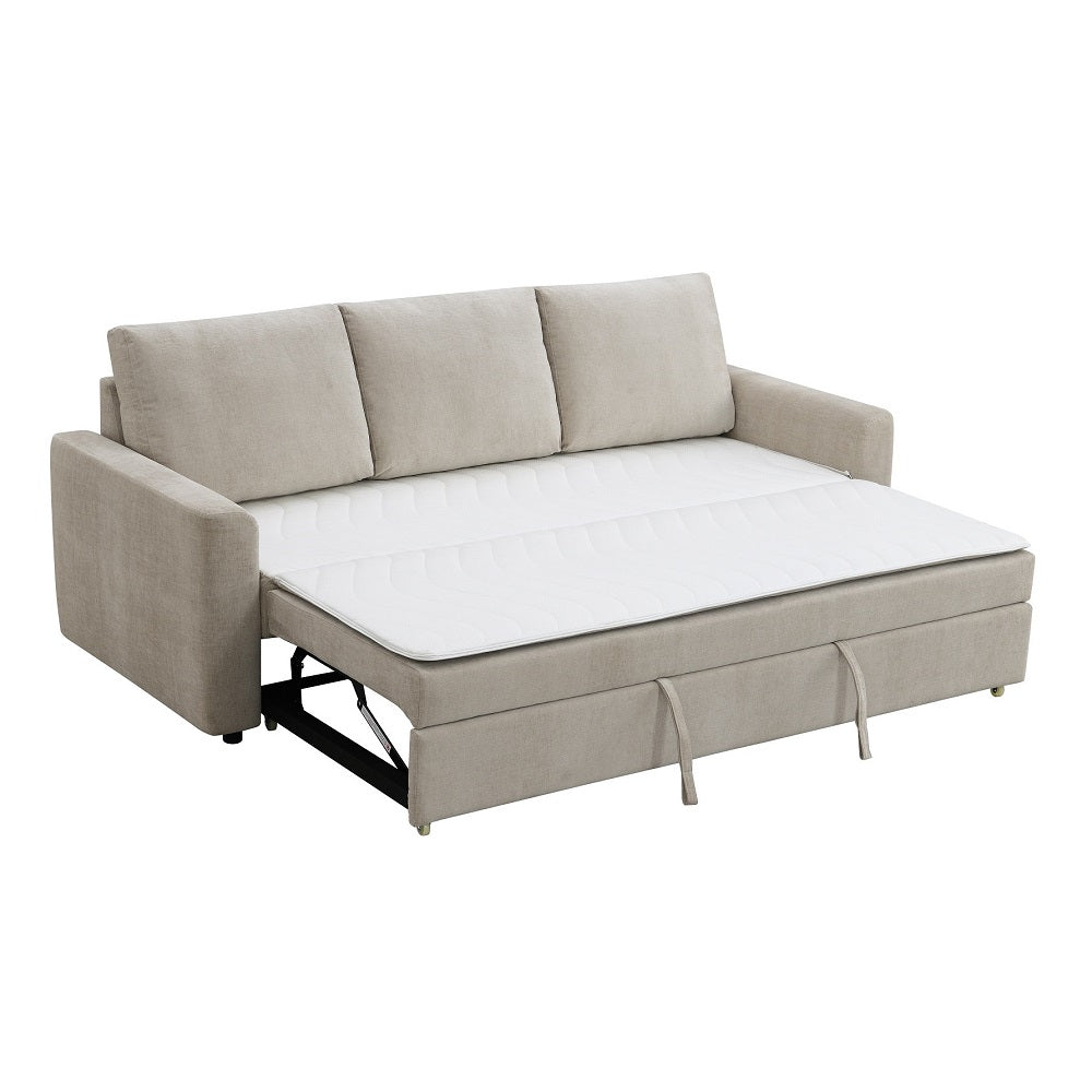 ACME Leira Sleeper Sofa – angle view – Lusso Furniture Miami