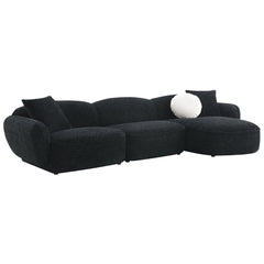ACME Lucifer Sectional Sofa – angle view – Lusso Furniture Miami