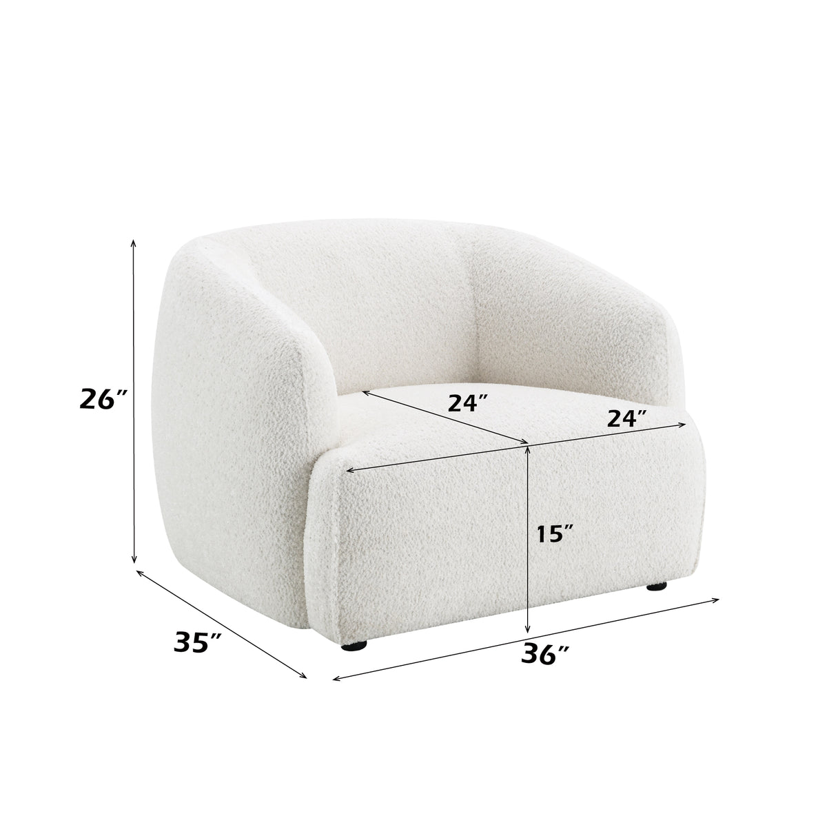 ACME Lucifer Chair – top view – Lusso Furniture Miami