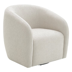 ACME Etienne Swivel Accent Chair – angle view – Lusso Furniture Miami