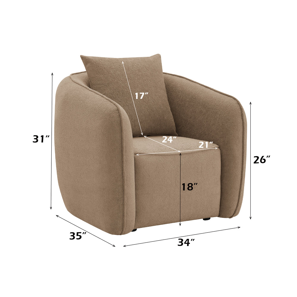 ACME Keith Chair – view 18 – Lusso Furniture Miami