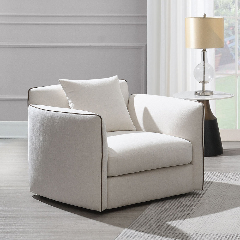 ACME Yolanda Chair – front view – Lusso Furniture Miami