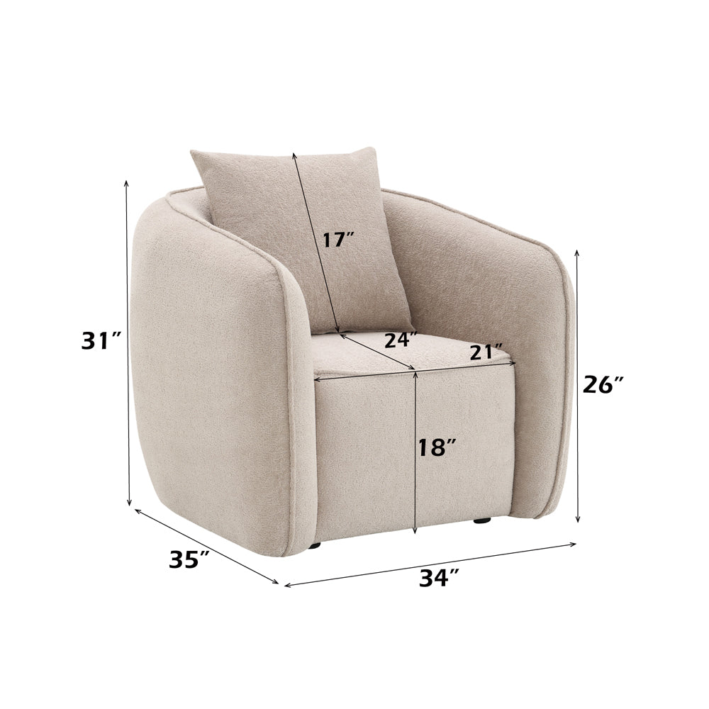 ACME Keith Chair – close-up – Lusso Furniture Miami