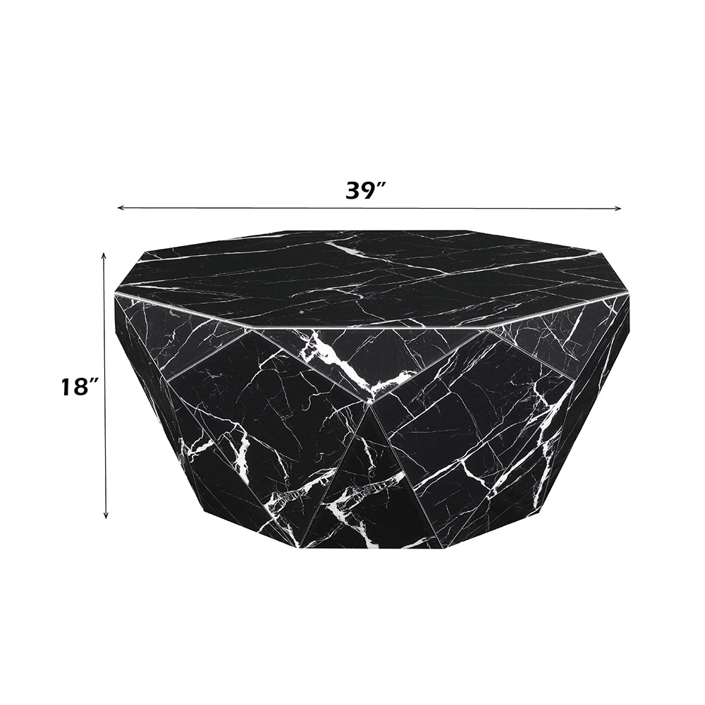 ACME Dara Coffee Table – room setting – Lusso Furniture Miami