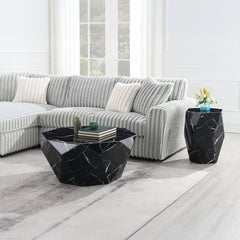 ACME Dara End Table – back view – Lusso Furniture Miami