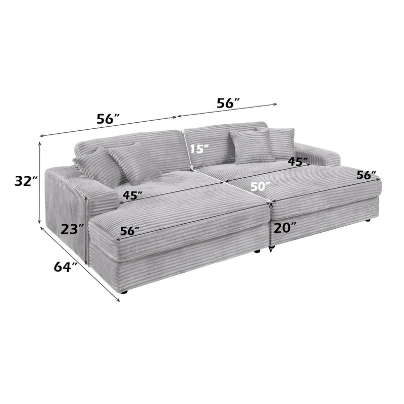 ACME Hilde Sectional Sofa-zoom-