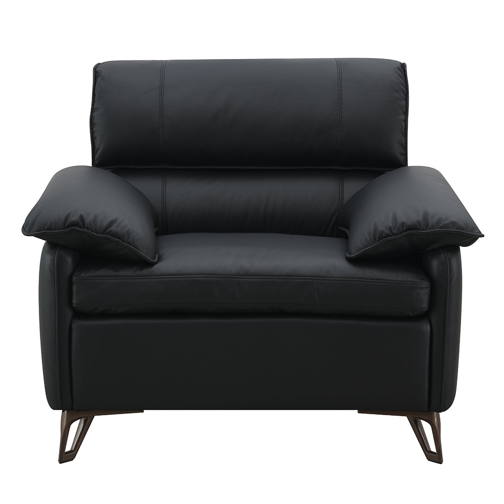 ACME Eilene Chair – side view – Lusso Furniture Miami