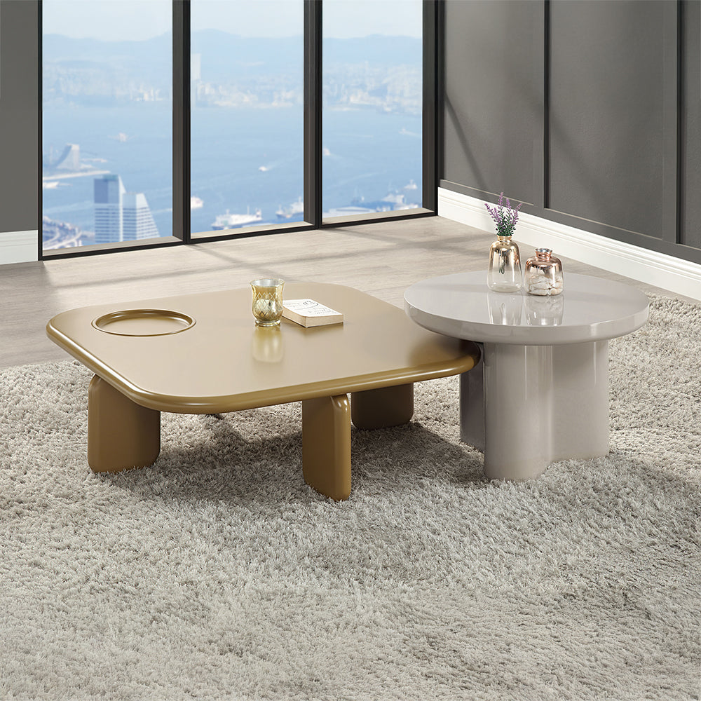ACME Joane Coffee Table – back view – Lusso Furniture Miami