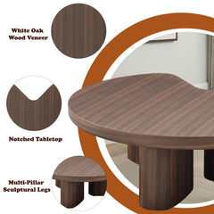ACME Yoab Coffee Table – top view – Lusso Furniture Miami