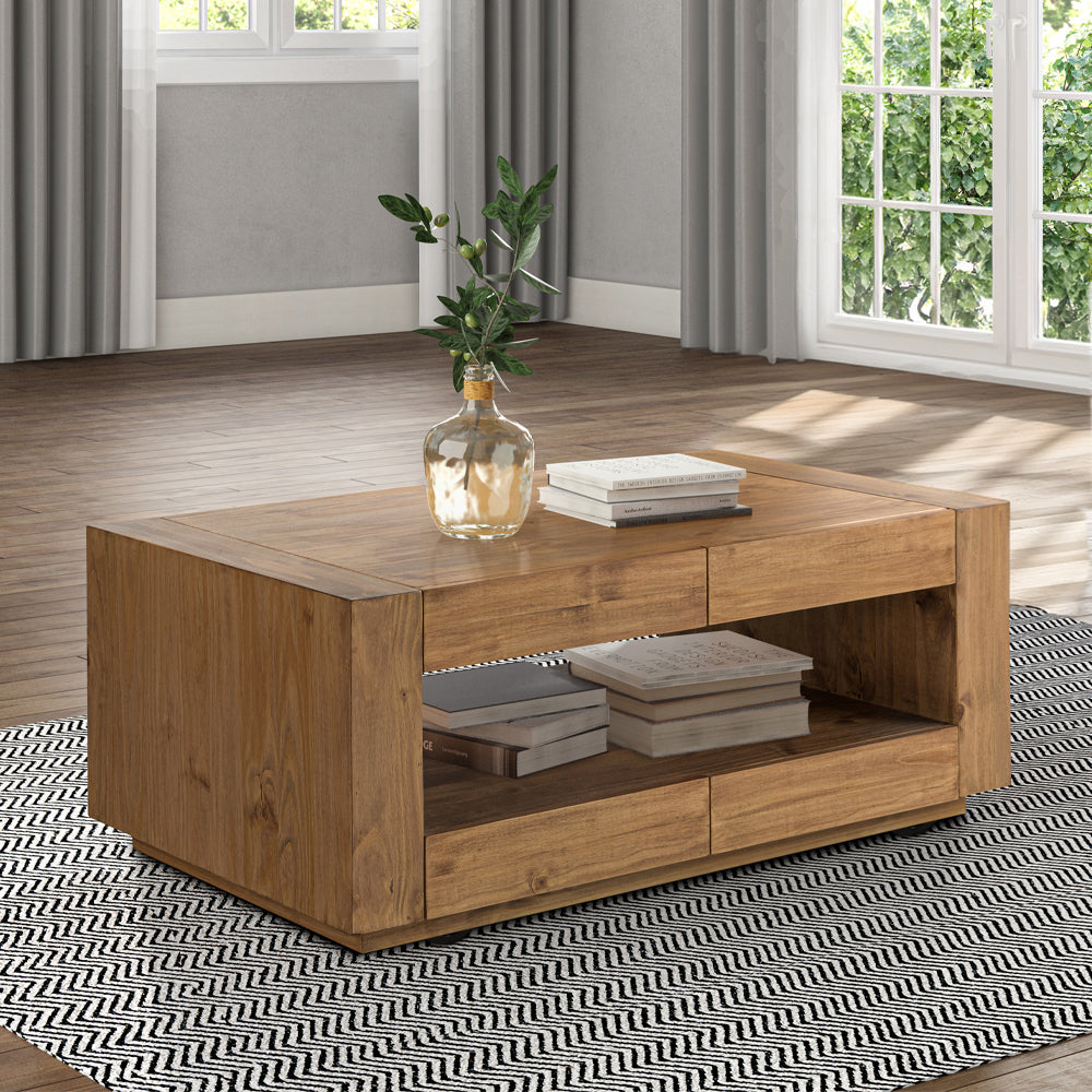 ACME Harlan Coffee Table – front view – Lusso Furniture Miami