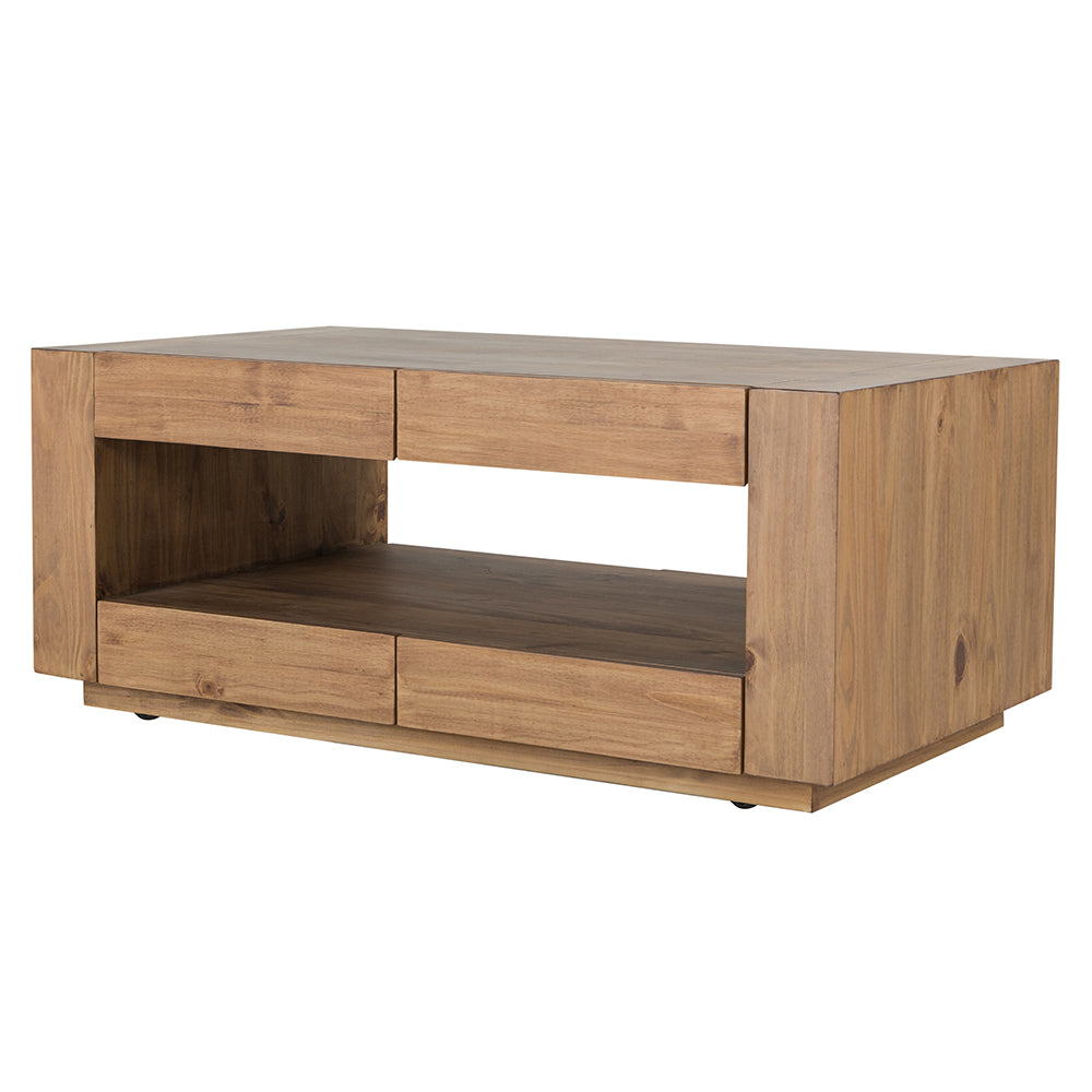 ACME Harlan Coffee Table – side view – Lusso Furniture Miami