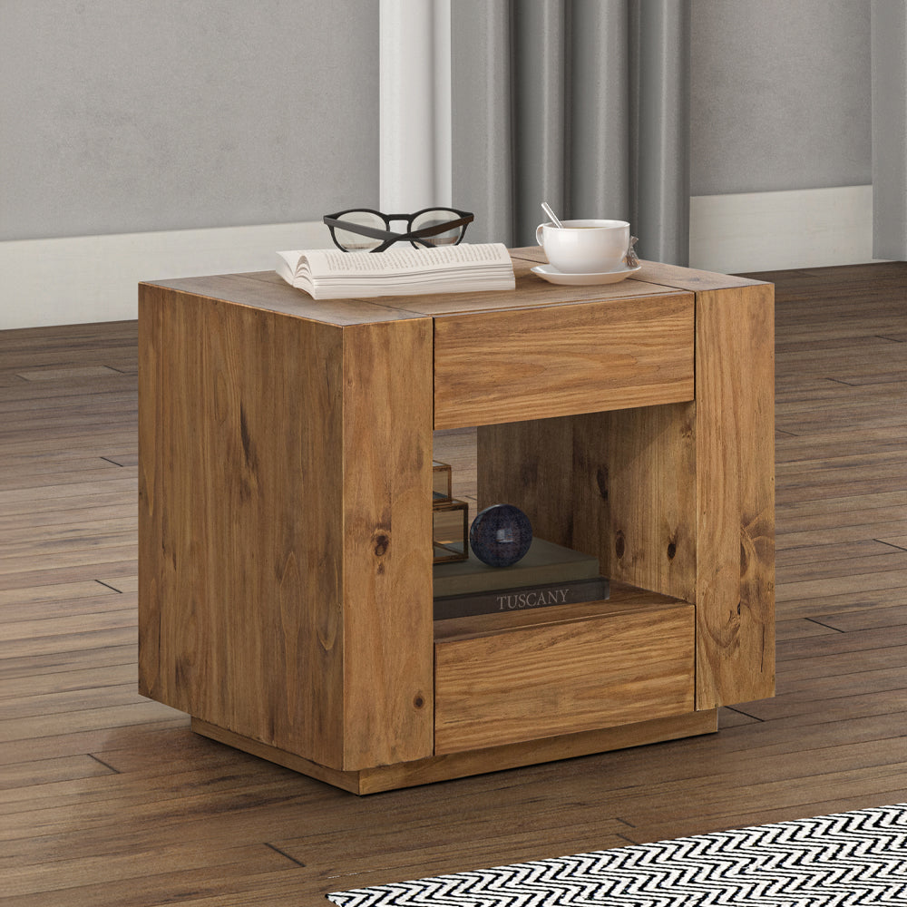 ACME Harlan End Table – front view – Lusso Furniture Miami