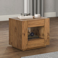 ACME Harlan End Table – front view – Lusso Furniture Miami