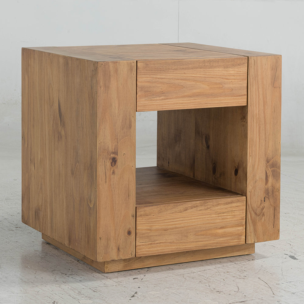 ACME Harlan End Table – angle view – Lusso Furniture Miami
