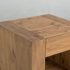 ACME Harlan End Table – back view – Lusso Furniture Miami