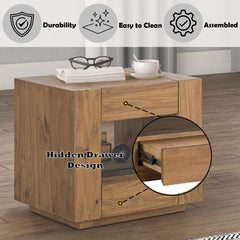 ACME Harlan End Table – finish detail – Lusso Furniture Miami