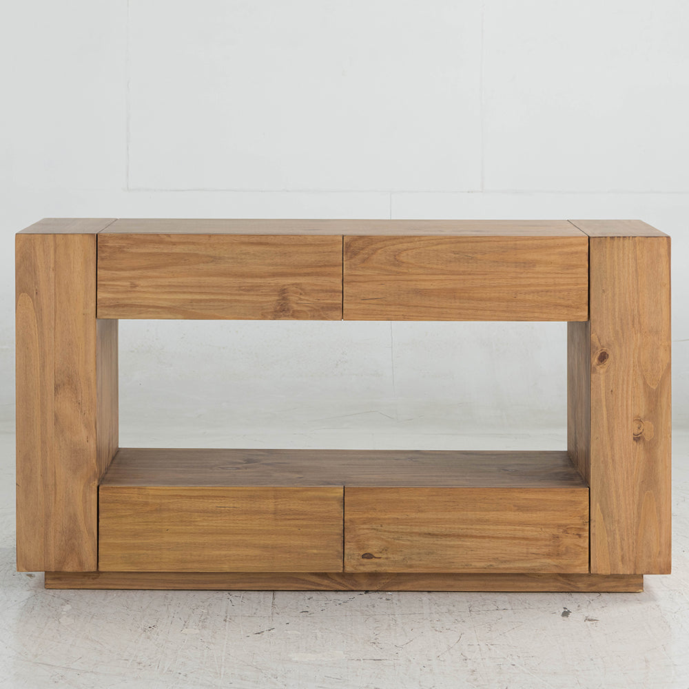 ACME Harlan Sofa Table – side view – Lusso Furniture Miami