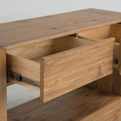 ACME Harlan Sofa Table – back view – Lusso Furniture Miami