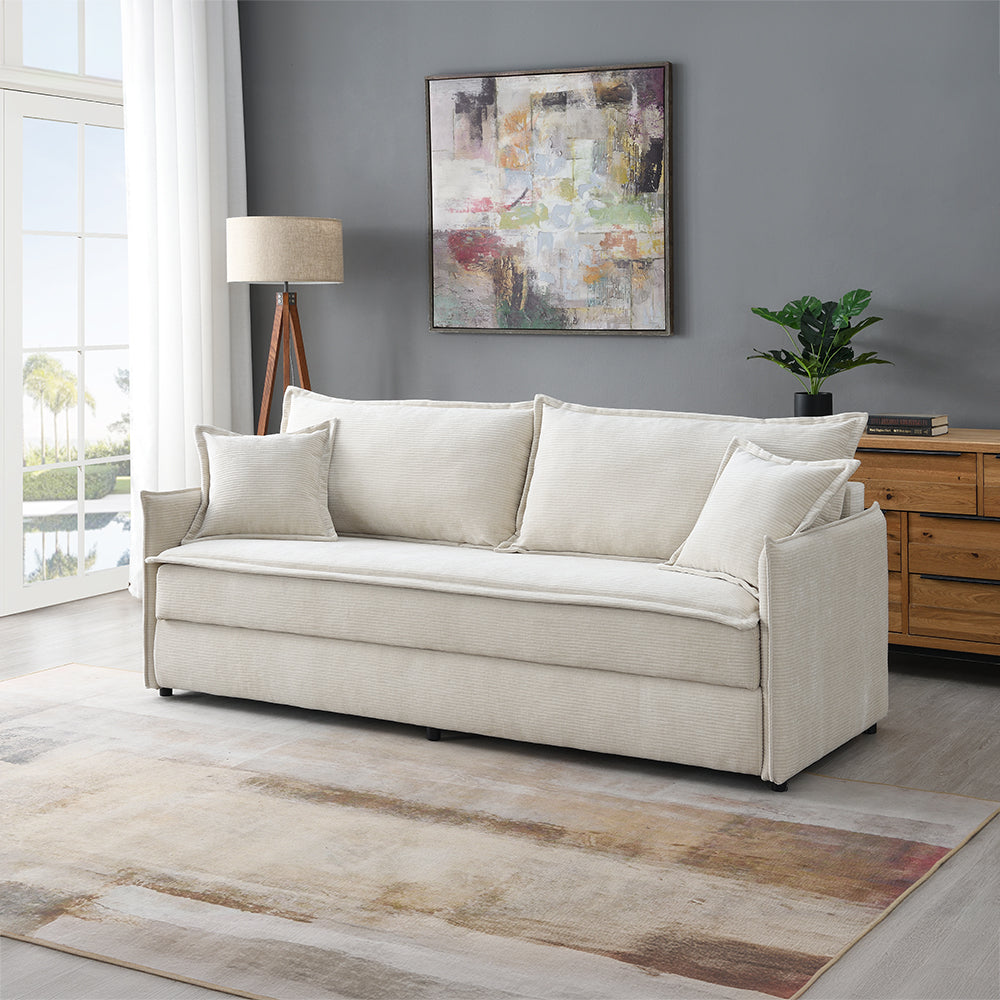 ACME Elisea Sleeper Sofa – front view – Lusso Furniture Miami