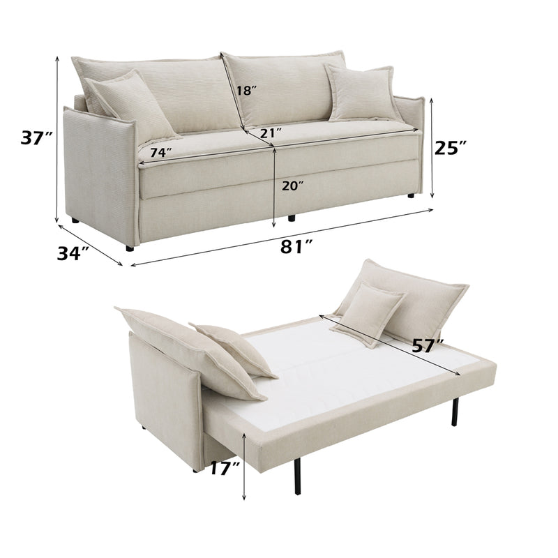 ACME Elisea Sleeper Sofa-zoom-