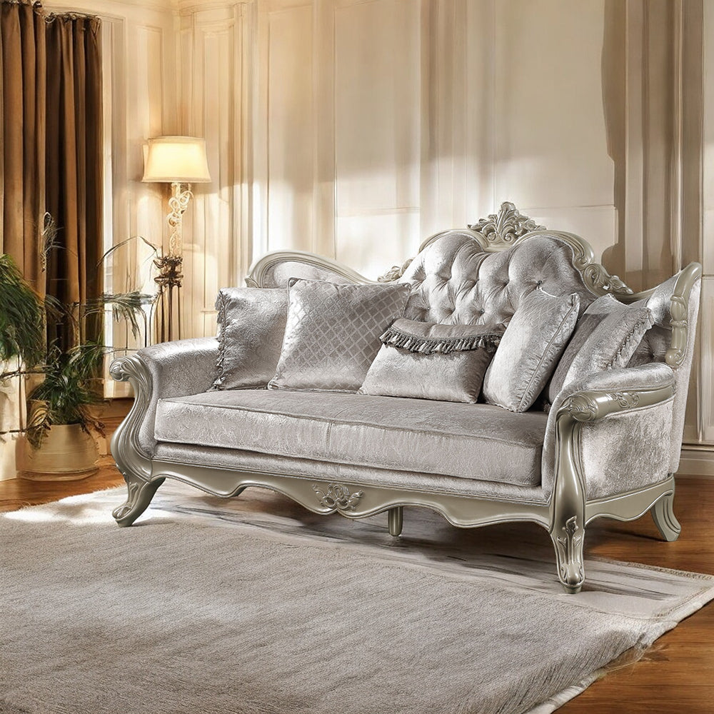 ACME Libertee Sofa – front view – Lusso Furniture Miami