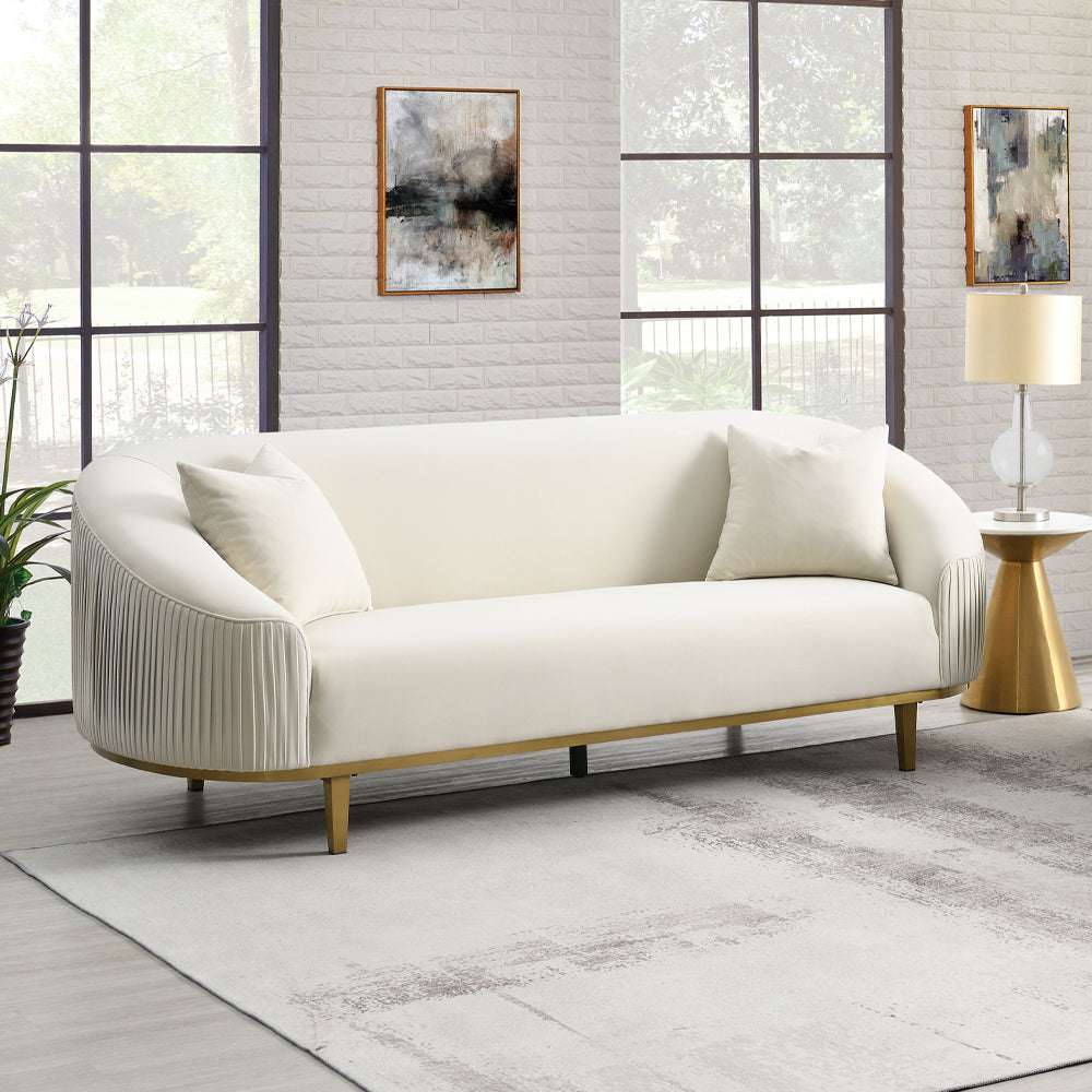 ACME Martina Sofa – front view – Lusso Furniture Miami