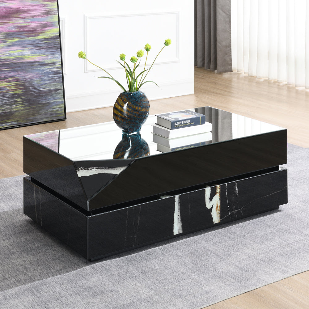 ACME Drisana Coffee Table – front view – Lusso Furniture Miami