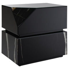 ACME Drisana End Table – angle view – Lusso Furniture Miami