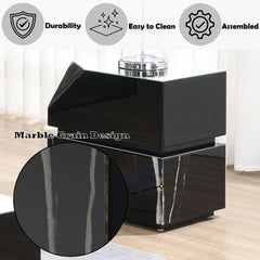ACME Drisana End Table – close-up – Lusso Furniture Miami