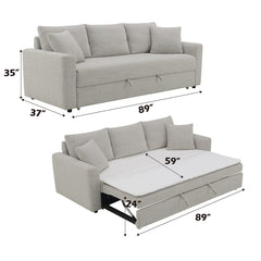 ACME Connie Sleeper Sofa – top view – Lusso Furniture Miami