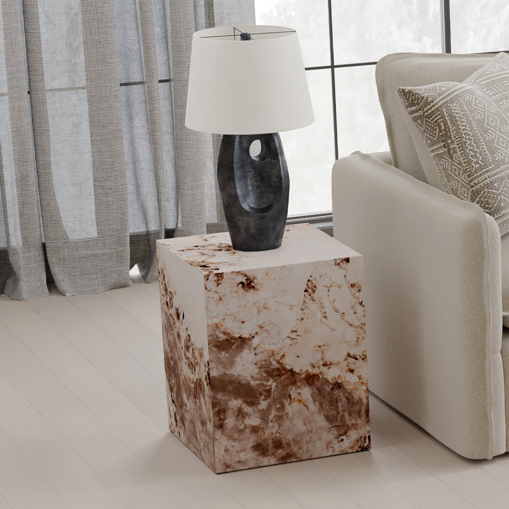 ACME Fultan End Table – front view – Lusso Furniture Miami