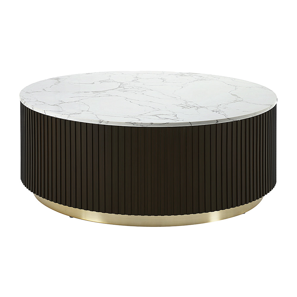 ACME Clayten Coffee Table – angle view – Lusso Furniture Miami