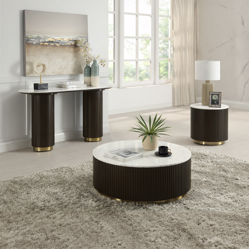 ACME Clayten End Table – detail – Lusso Furniture Miami
