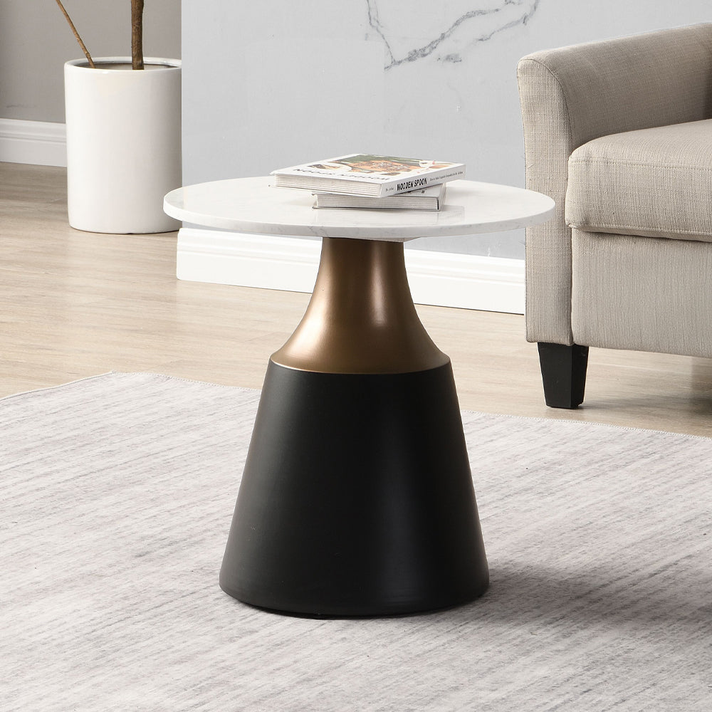 ACME Jaramillo End Table – front view – Lusso Furniture Miami
