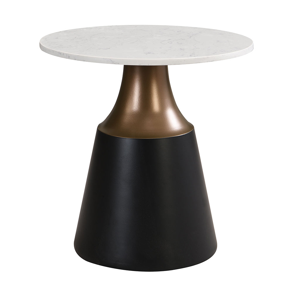 ACME Jaramillo End Table – angle view – Lusso Furniture Miami