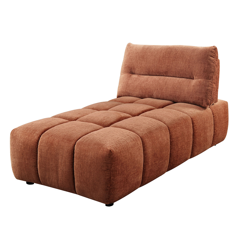ACME Loanna Modular Chaise – front view – Lusso Furniture Miami