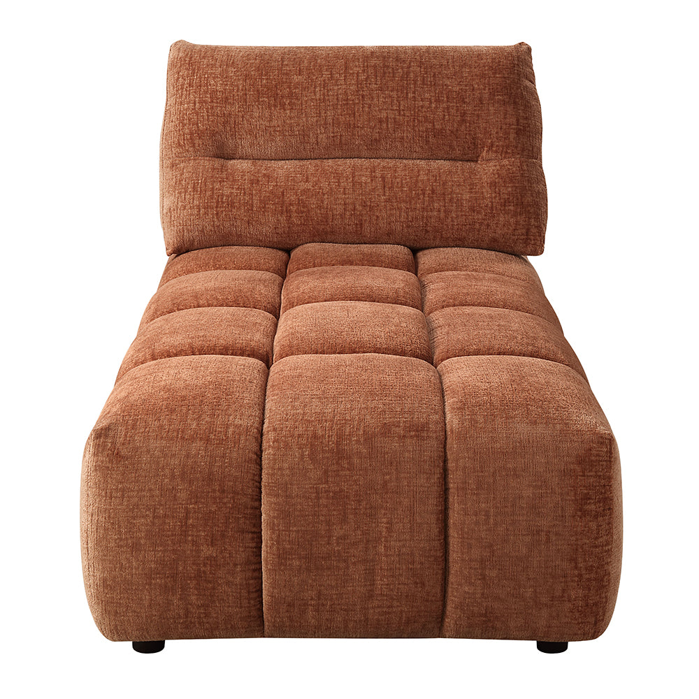 ACME Loanna Modular Chaise – angle view – Lusso Furniture Miami