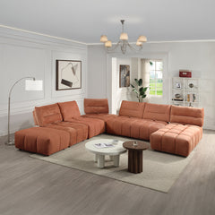 ACME Loanna Modular Chaise – view 11 – Lusso Furniture Miami
