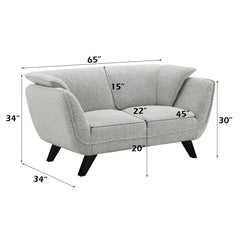 ACME Nayeli Loveseat – view 24 – Lusso Furniture Miami