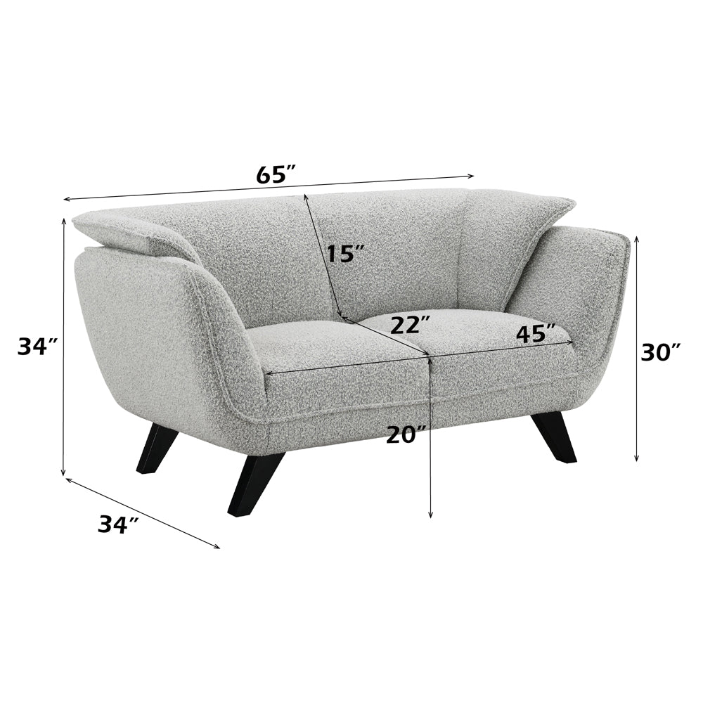 ACME Nayeli Loveseat – view 24 – Lusso Furniture Miami
